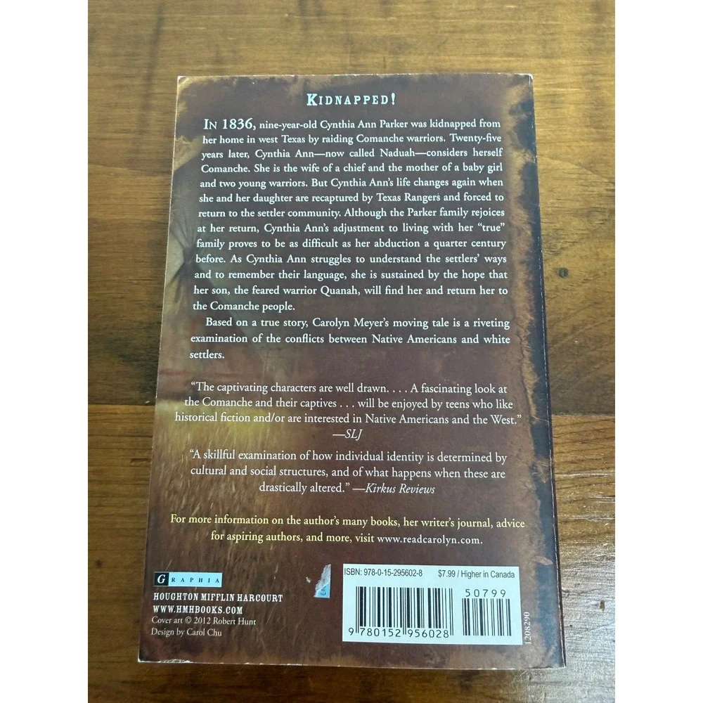 Where the Broken Heart Still Beats Carolyn Meyer Cynthia Ann Parker Paperback